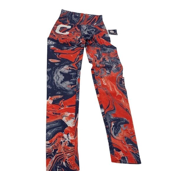 NWT Cleveland Baseball Leggings Size Small Abstract Design - Picture 4 of 6